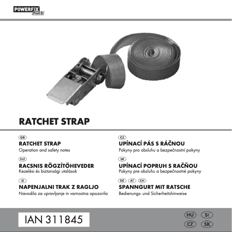 Page n°1 - Manuel utilisateur Powerfix IAN 295718