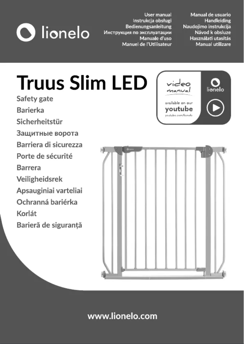 Page 1 de la notice Manuel utilisateur Lionelo Truus