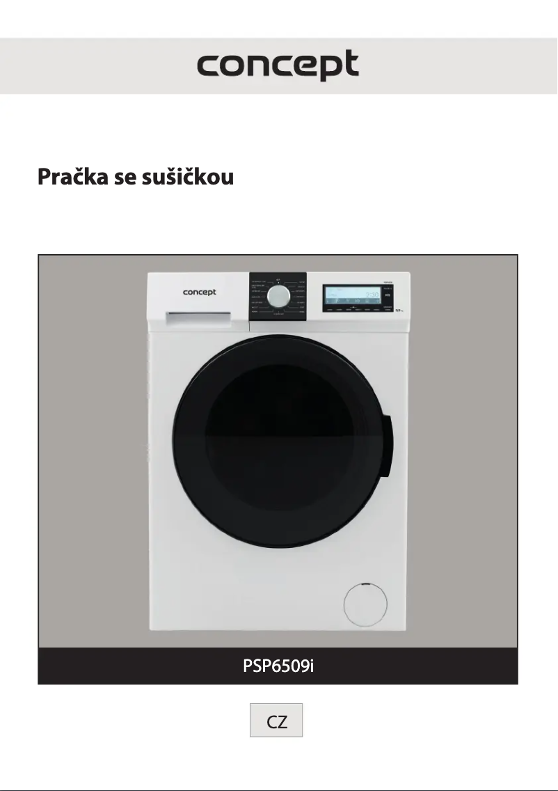 Page 1 de la notice Manuel utilisateur Concept PSP6509i