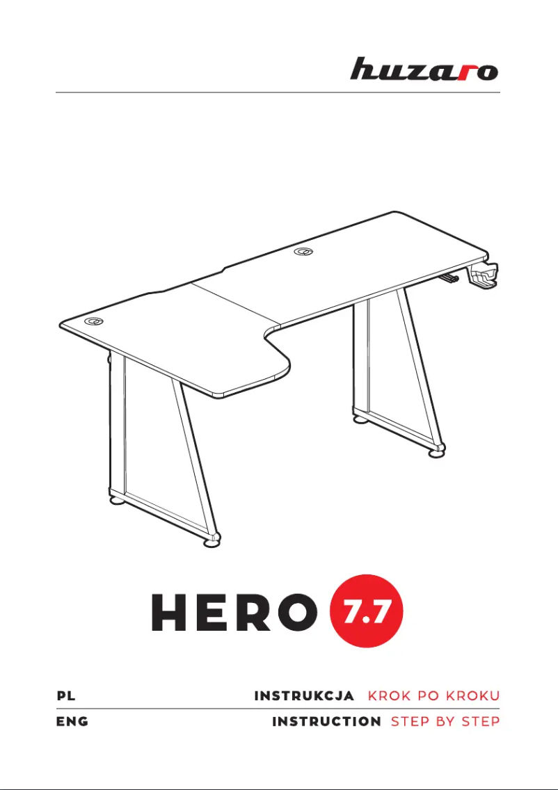 Page 1 de la notice Manuel utilisateur Huzaro Hero 7.7