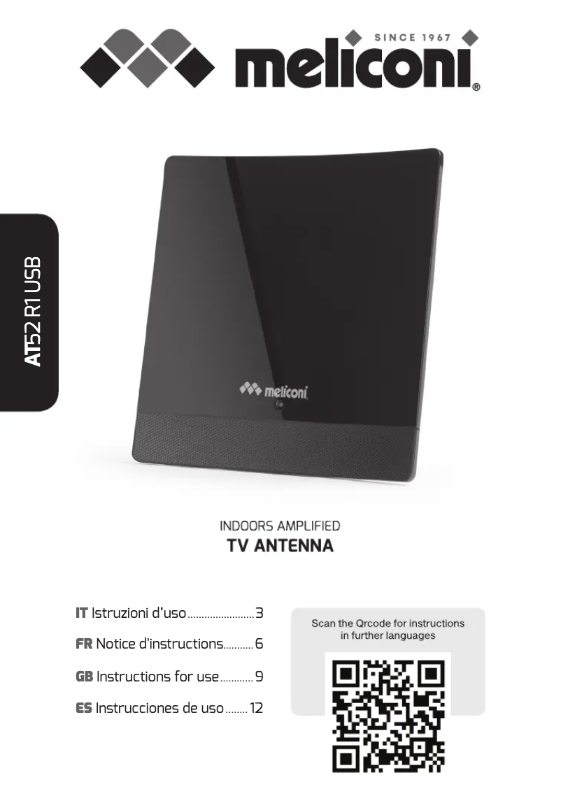 Imagen de la primera página del manual del dispositivo AT 52 R1 USB