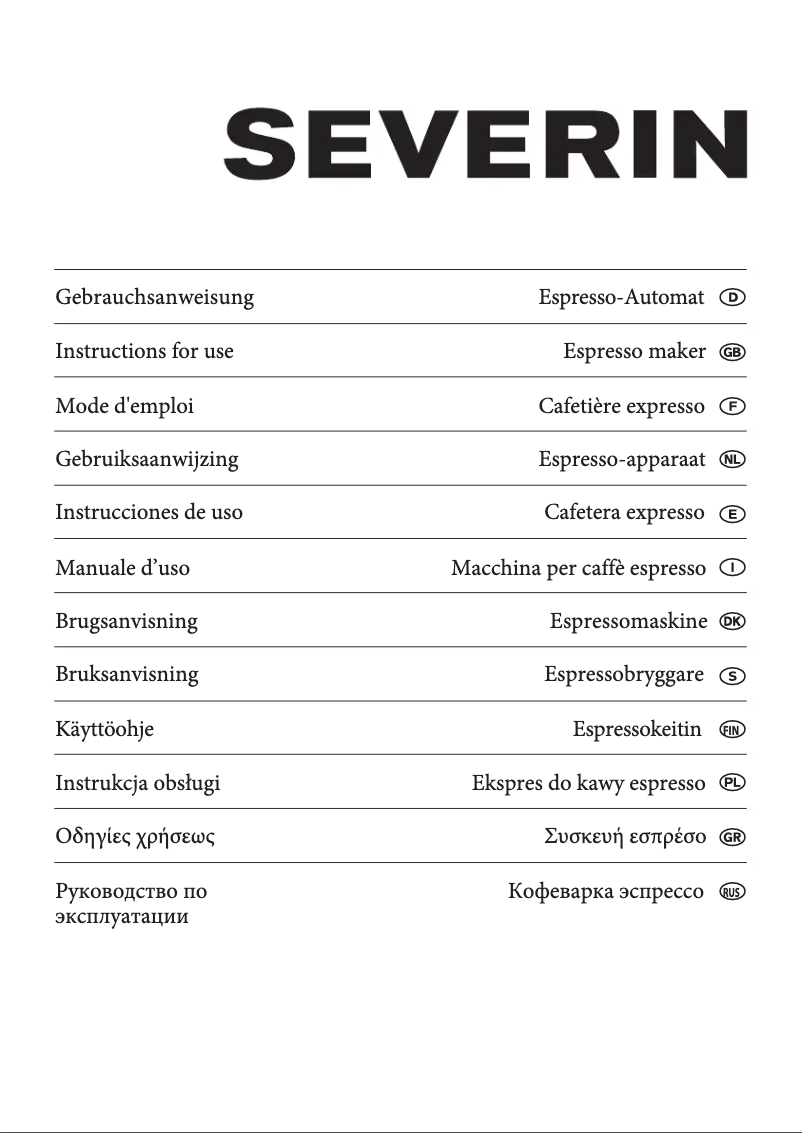 Image de la première page du manuel de l'appareil KA 5989