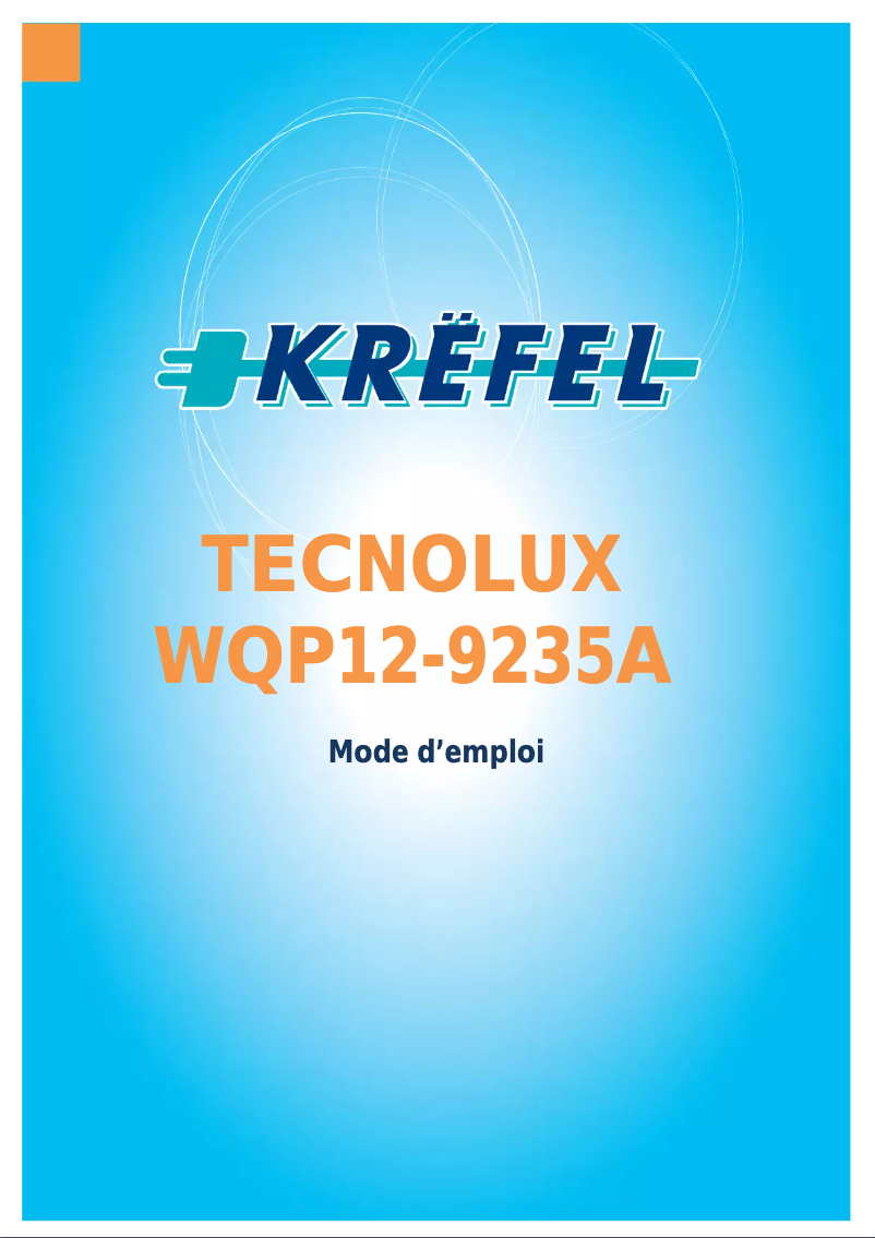 Página 1 del manual Manual de usuario Tecnolux WQP12-9235A