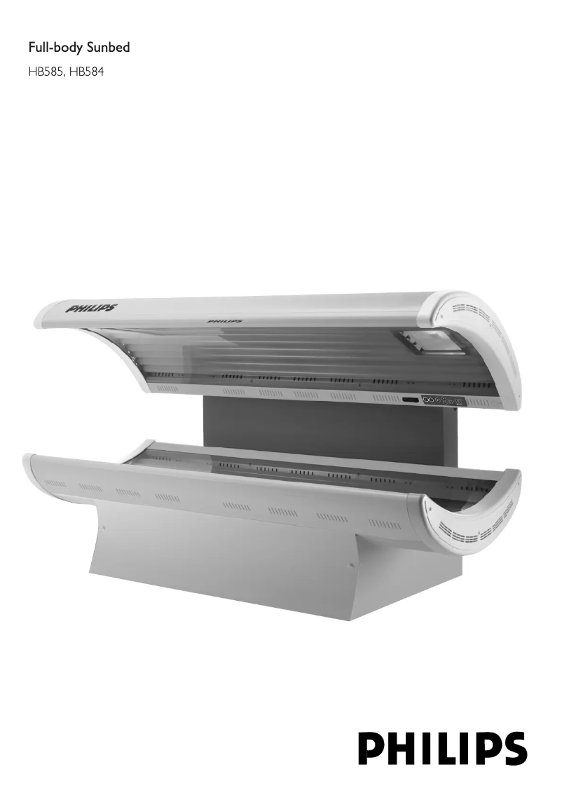 Image de la première page du manuel de l'appareil HB584