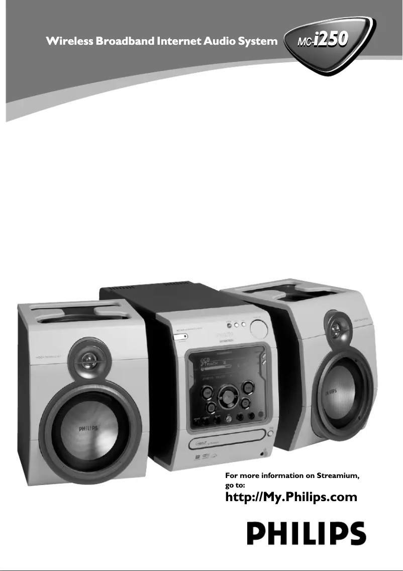 Page n°1 - Manuel utilisateur Philips Streamium MC-I250