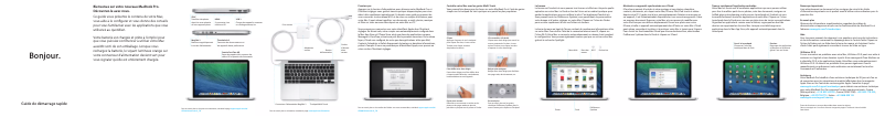 Page n°1 - Manuel utilisateur Apple MacBook Pro 13" Retina