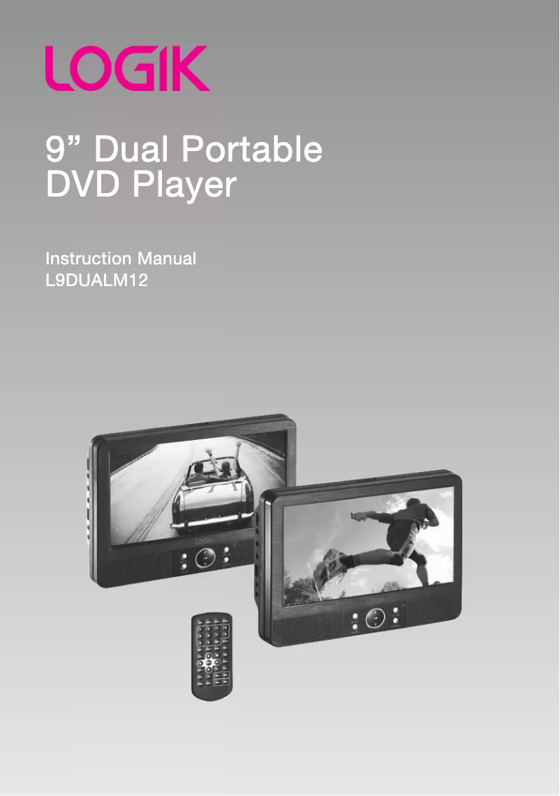 Page 1 de la notice Manuel utilisateur Logik L9DUALM12