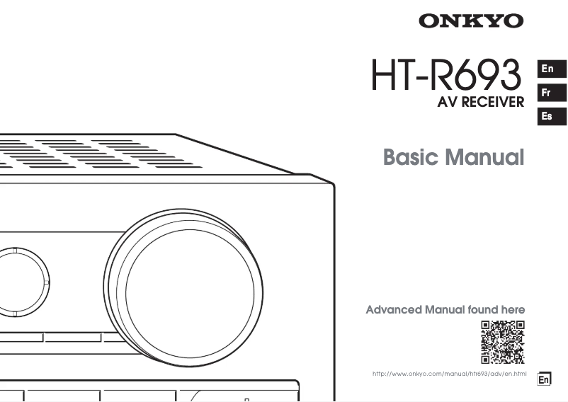 Page n°1 - Manuel utilisateur Onkyo HT-S7705