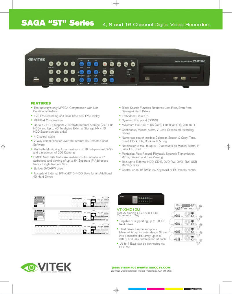 Image de la première page du manuel de l'appareil VT-ST820