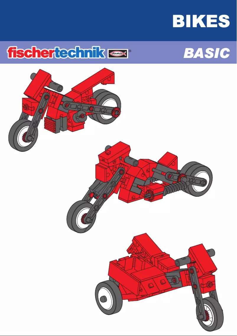 Page n°1 - Manuel utilisateur fischertechnik Bikes 505278