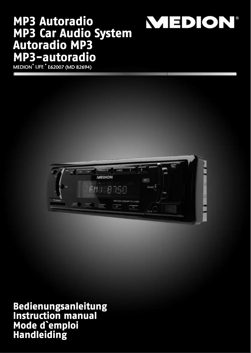 Page 1 de la notice Manuel utilisateur Medion LIFE E62007 (MD 82694)