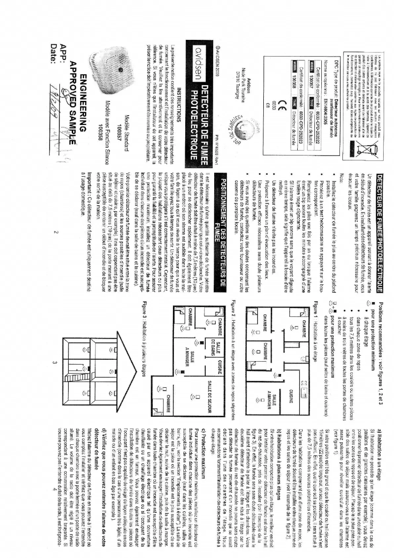 Página 1 del manual Manual de usuario Avidsen 100357