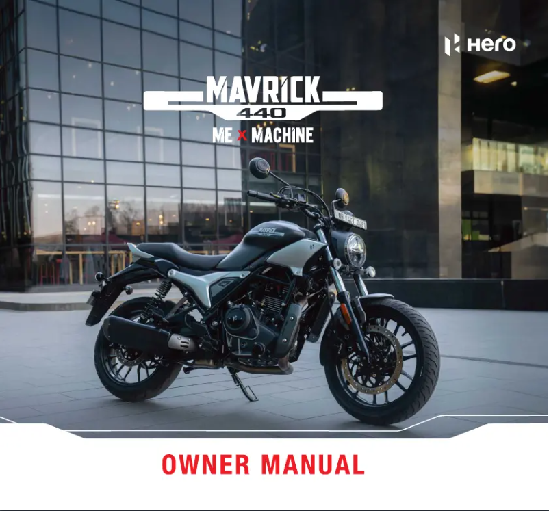 Page 1 de la notice Manuel utilisateur Hero Mavrick 440 (2024)