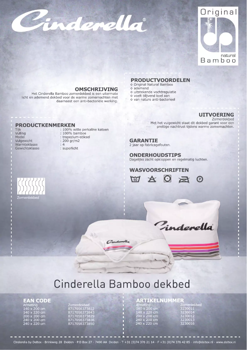Page 1 de la notice Manuel utilisateur Cinderella Baboo
