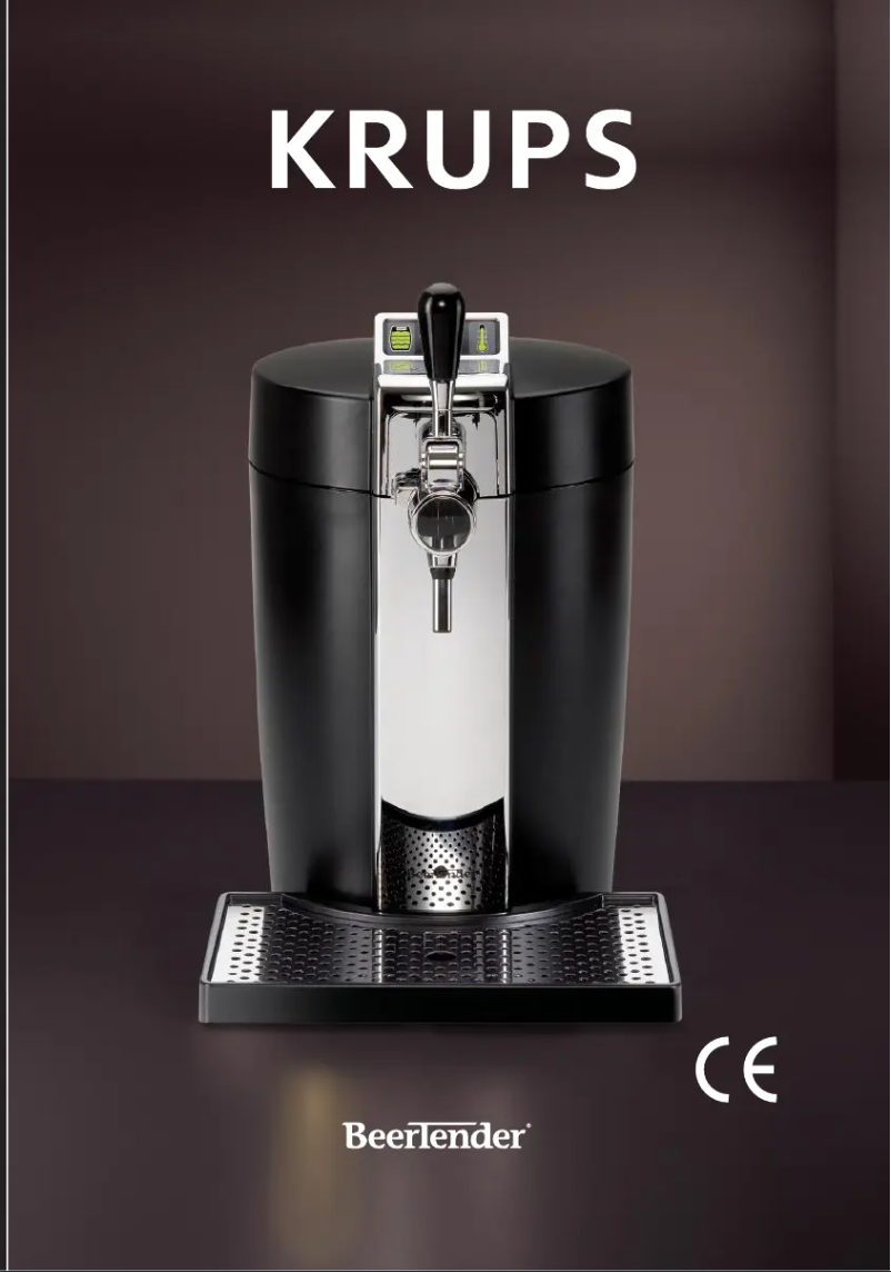 Image de la première page du manuel de l'appareil Beertender YY2932