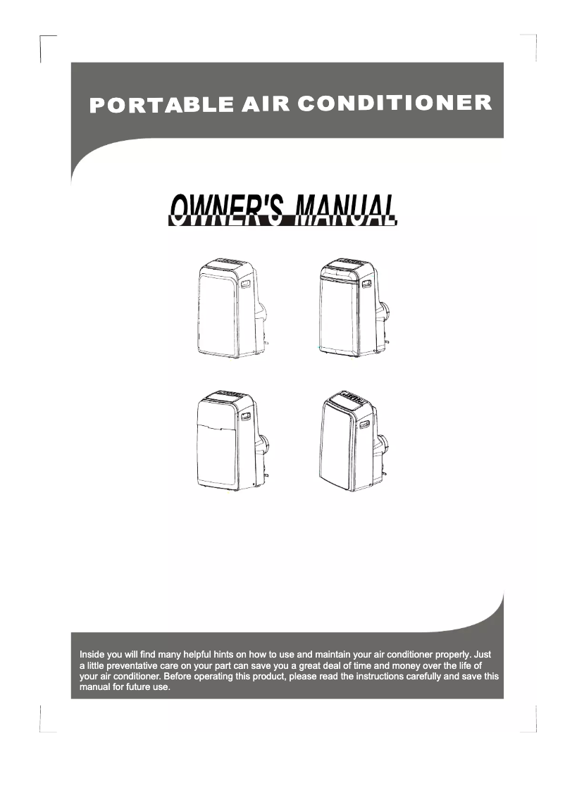 Image de la première page du manuel de l'appareil IPAH14KS