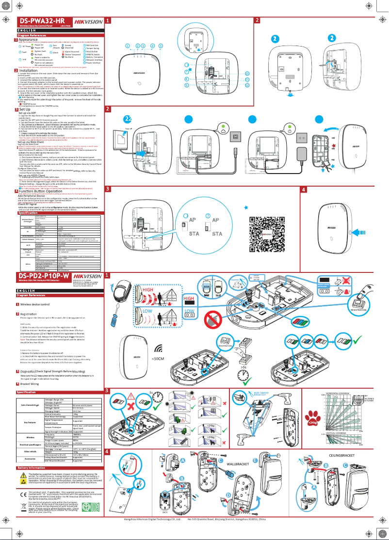 Página 1 del manual Manual de usuario Hikvision DS-PWA32-NGT