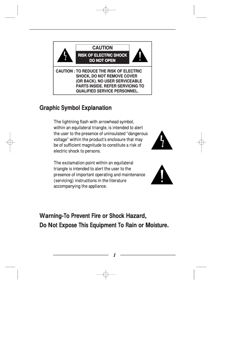 Page 1 de la notice Manuel utilisateur Samsung SSC-1000