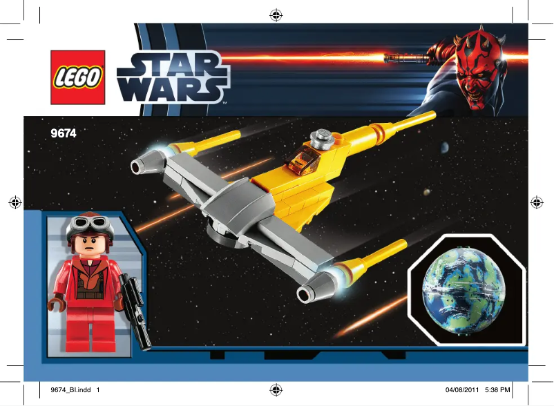 Página 1 del manual Manual de usuario Lego Naboo Starfighter (TM) & Naboo (TM)