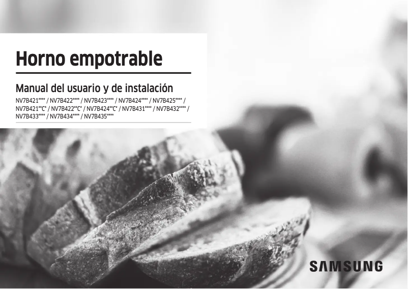 Page 1 de la notice Manuel utilisateur Samsung NV7B4245VAK