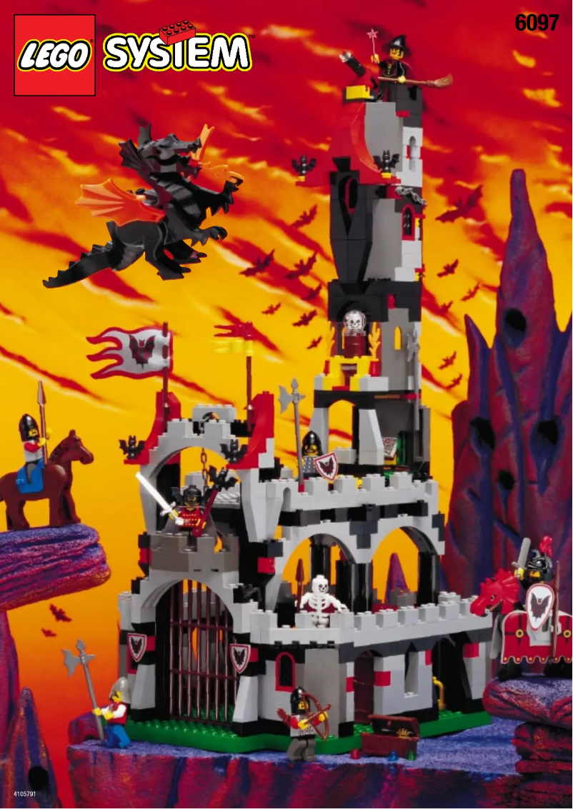 Page n°1 - Manuel utilisateur Lego BAT LORDS' CASTLE