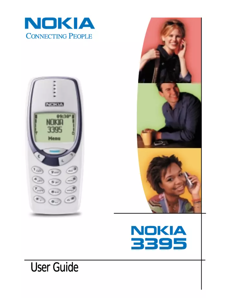 Image de la première page du manuel de l'appareil 3395