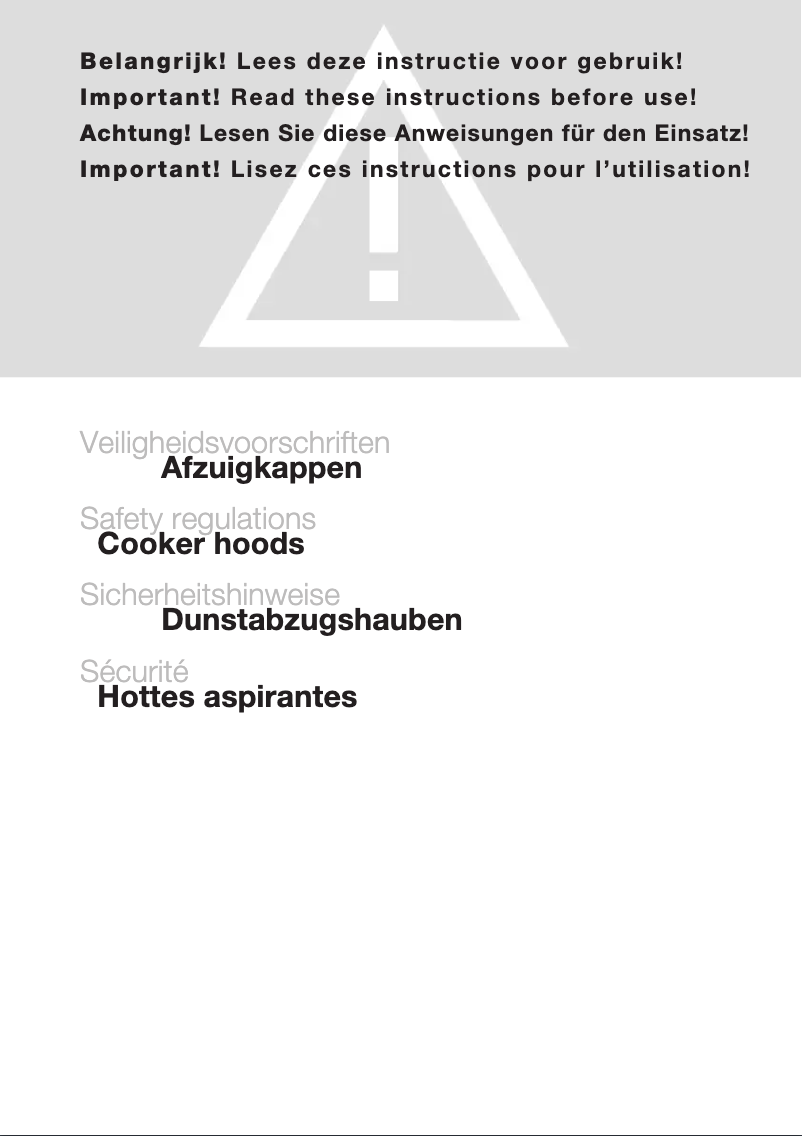 Page n°1 - Manuel utilisateur Atag EG411H5U