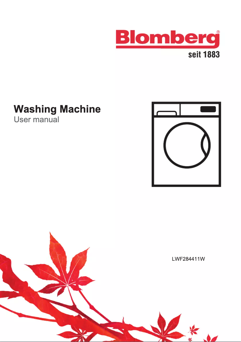 Page n°1 - Manuel utilisateur Blomberg LWF284411W