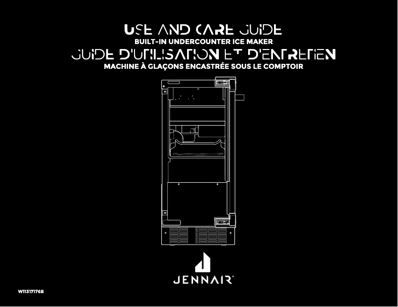 Page n°1 - Manuel utilisateur JennAir JUIFN15HX