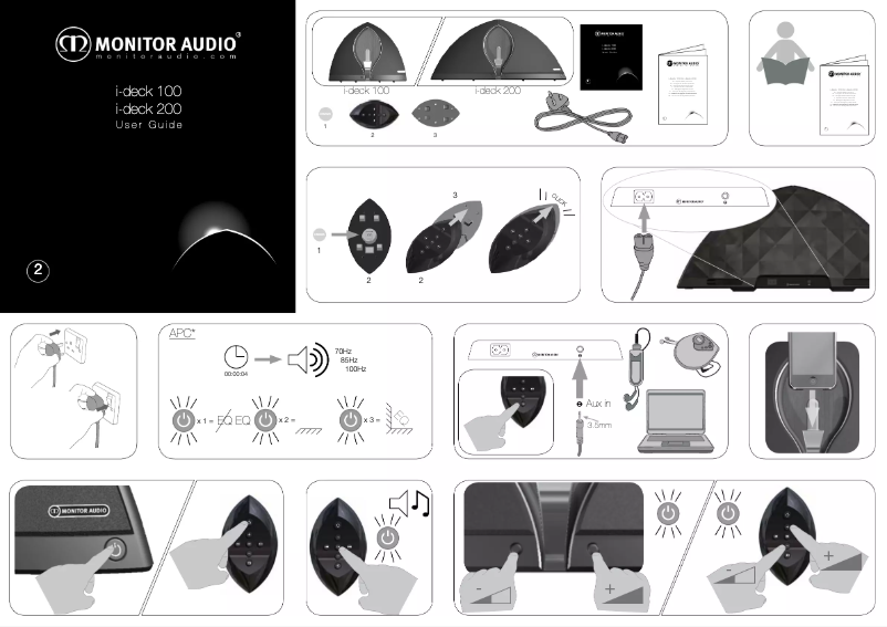 Page n°1 - Manuel utilisateur Monitor Audio I-Deck 200