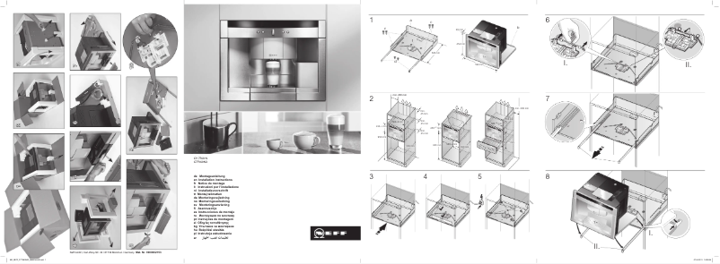 Page 1 de la notice Guide d'installation Neff C77V60N2GB