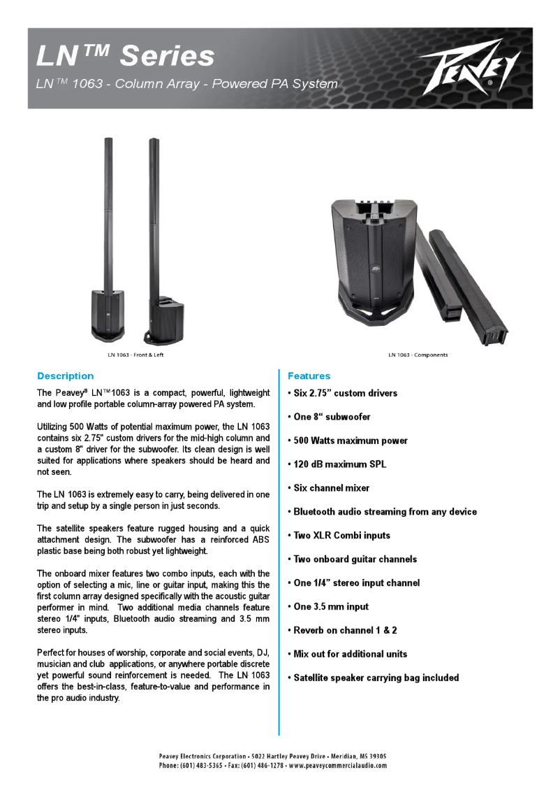 Image de la première page du manuel de l'appareil LN 1063