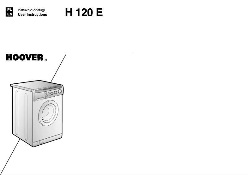 Image de la première page du manuel de l'appareil H120E PL