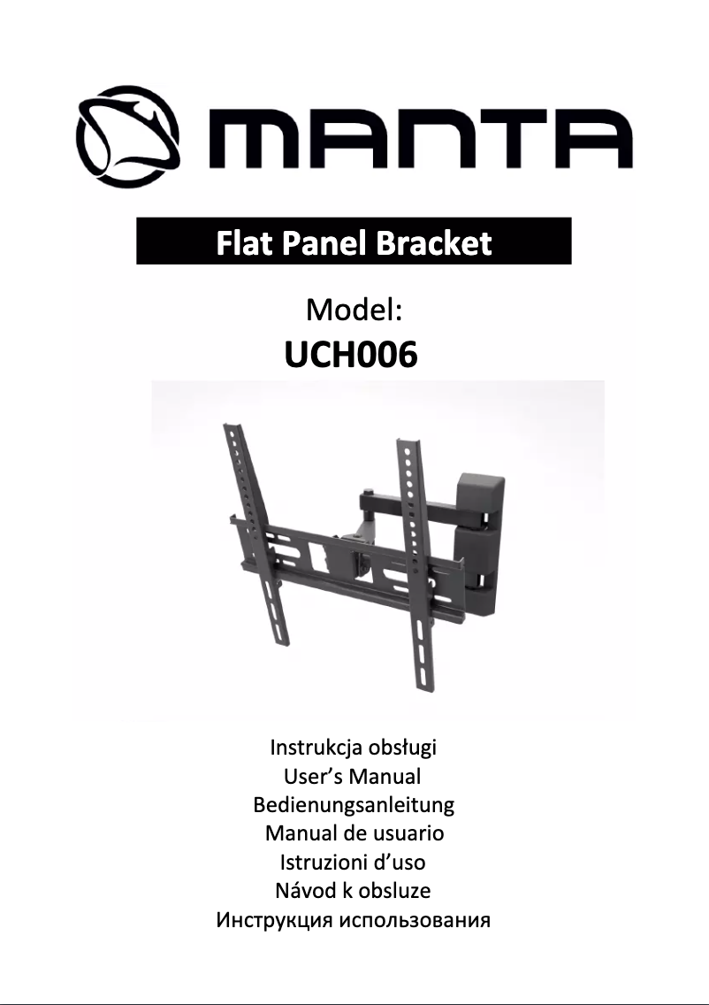 Page 1 de la notice Manuel utilisateur Manta UCH006