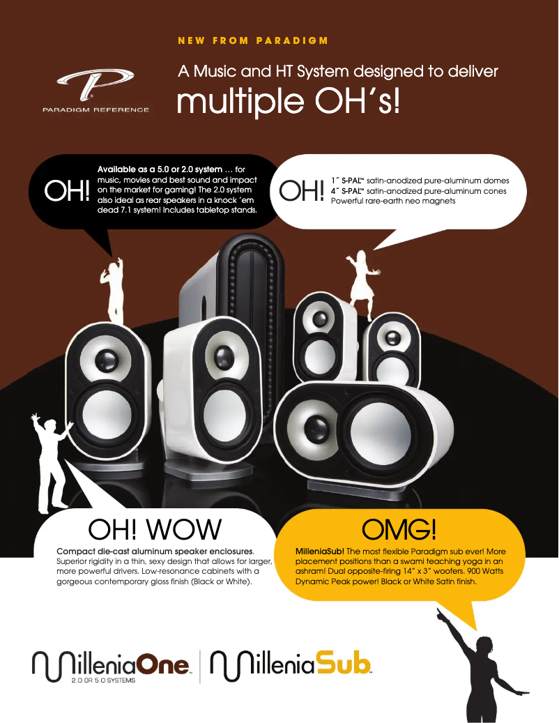 Image de la première page du manuel de l'appareil MilleniaOne 5.0 System