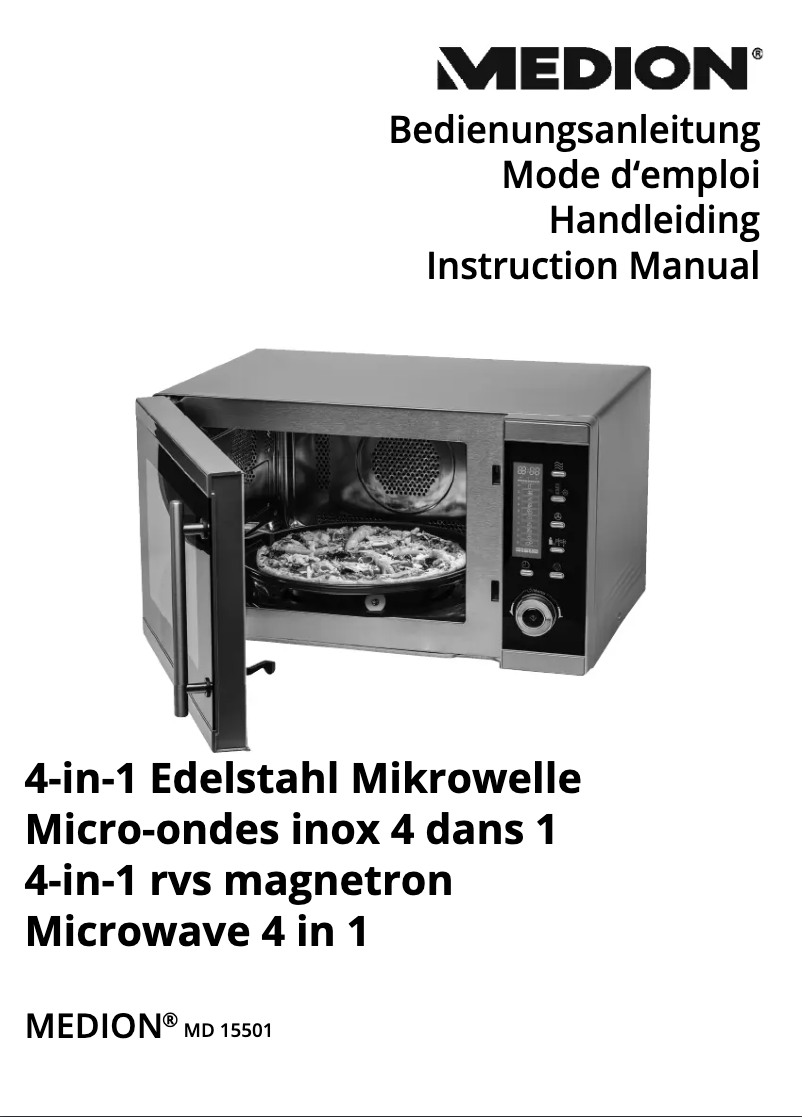 Page 1 de la notice Manuel utilisateur Medion MD 15501