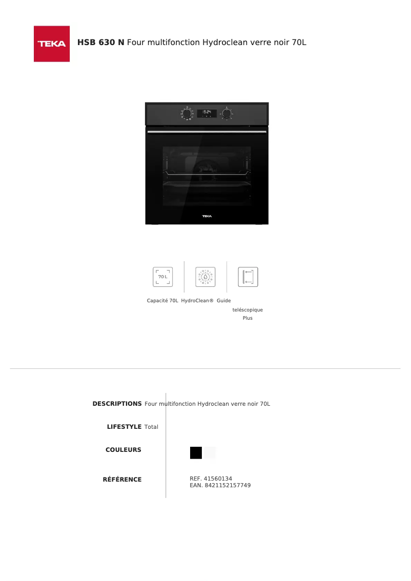 Image de la première page du manuel de l'appareil HSB 630