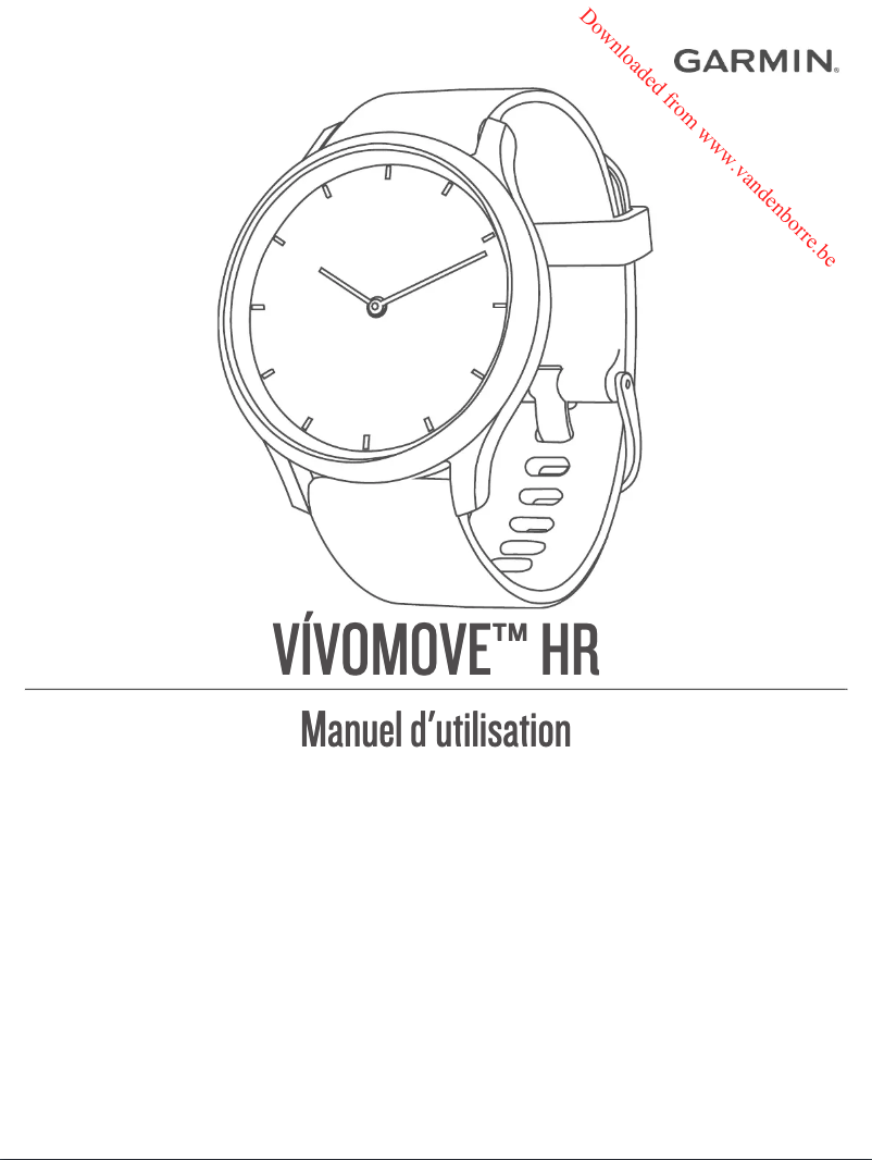Página 1 del manual Manual de usuario Garmin Vívomove HR