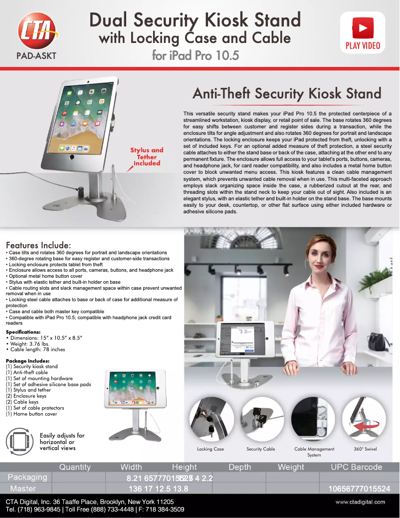 Image de la première page du manuel de l'appareil PAD-ASKT