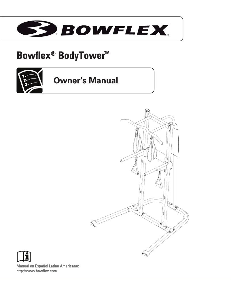 Image de la première page du manuel de l'appareil BodyTower