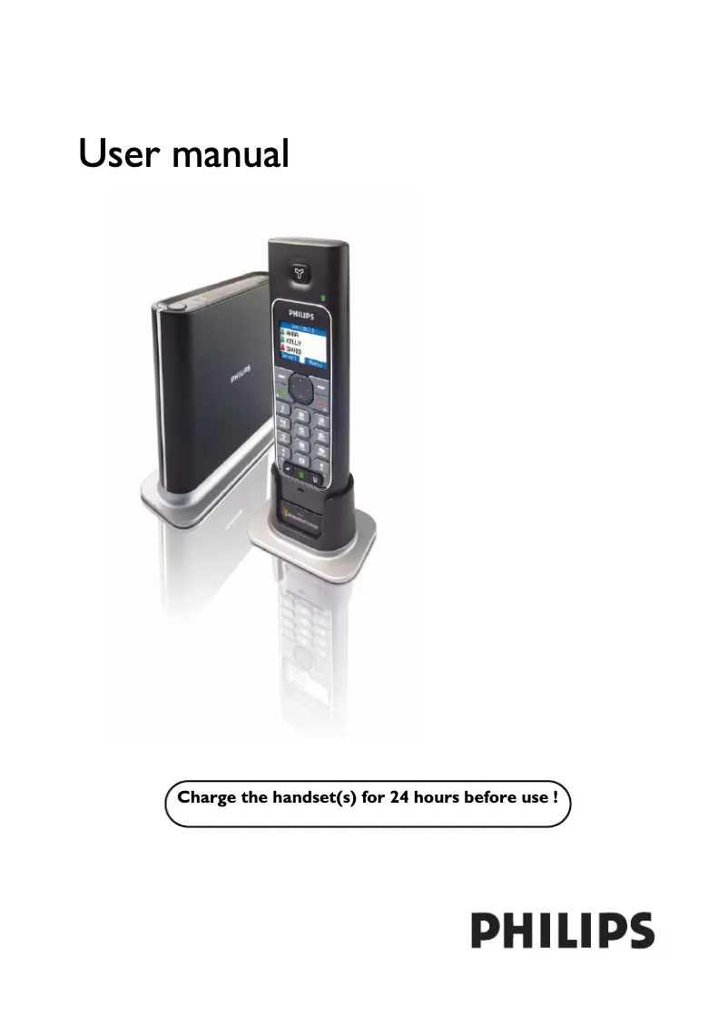 Página 1 del manual Manual de usuario Philips VOIP4332B