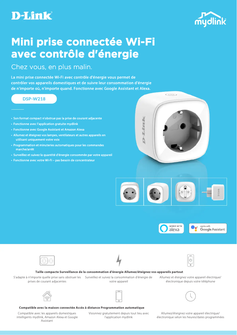 Página 1 del manual Manual de usuario D-Link DSP-W218