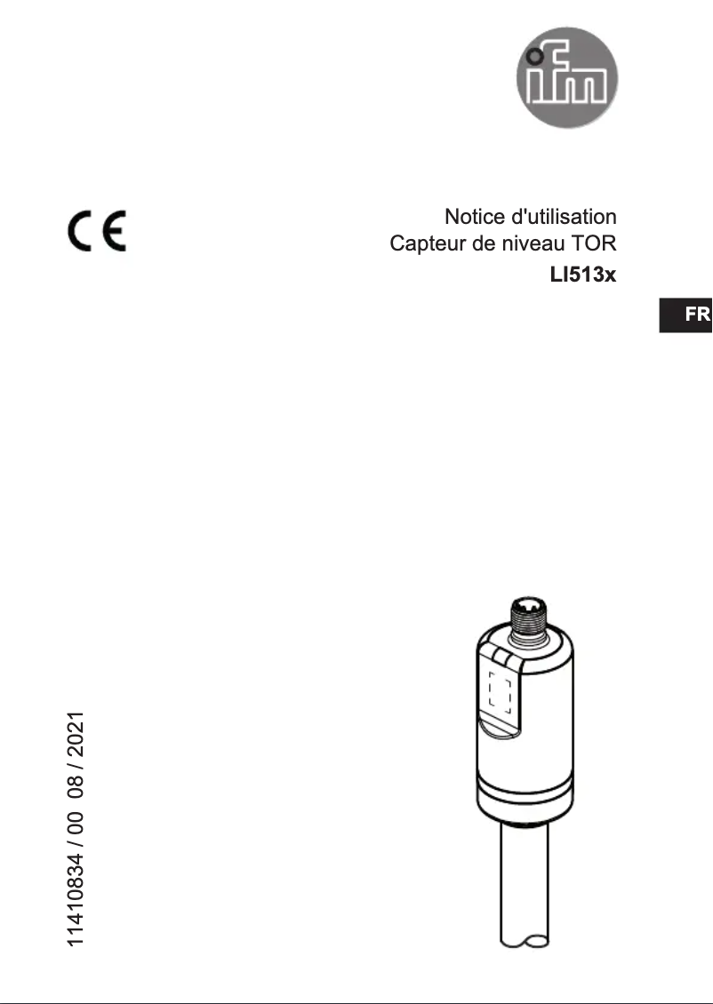 Page n°1 - Manuel utilisateur IFM LI5134