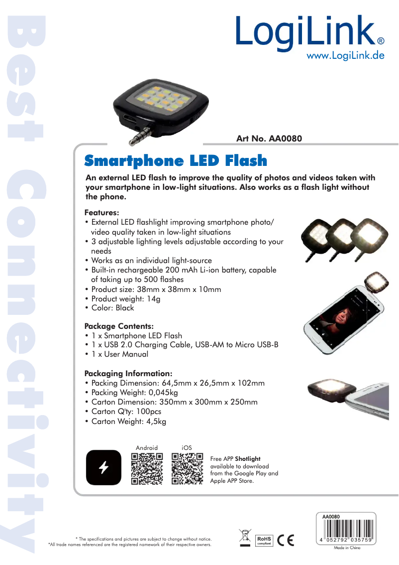 Image de la première page du manuel de l'appareil AA0080