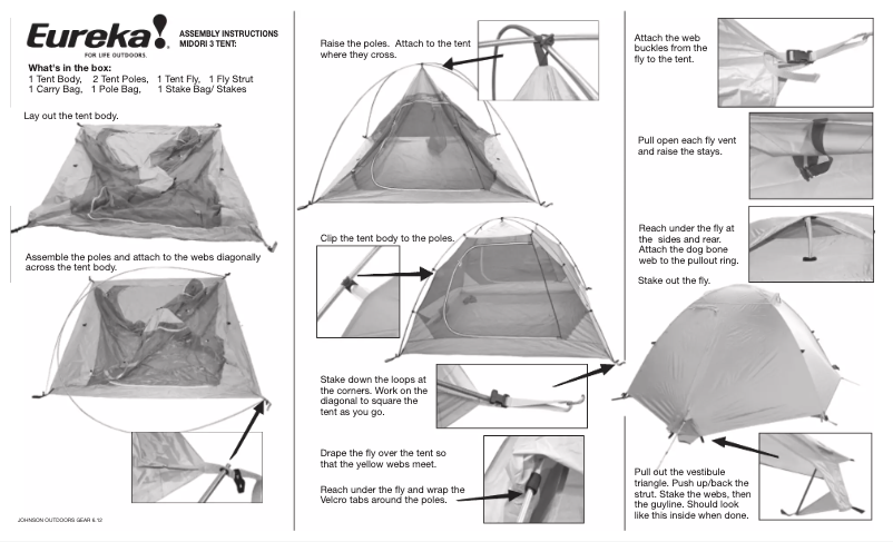 Página 1 del manual Manual de usuario Eureka Midori 3