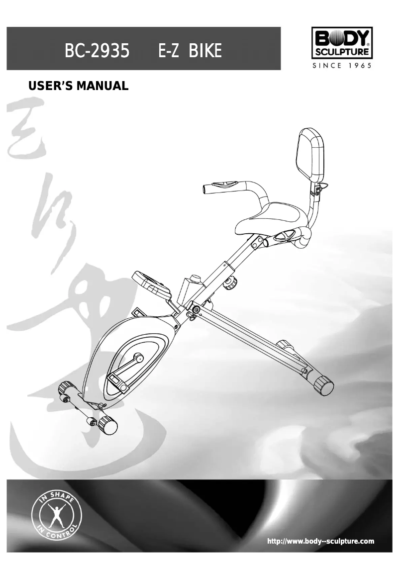 Page 1 de la notice Manuel utilisateur Body Sculpture BC-2935