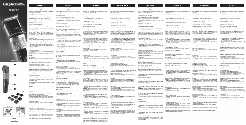 Image de la première page du manuel de l'appareil In-Control Intense E980E