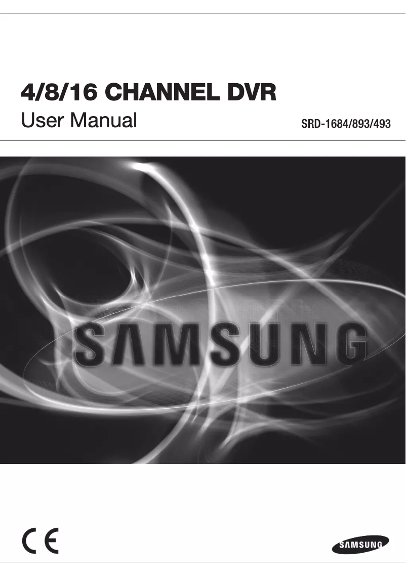 Page n°1 - Manuel utilisateur Hanwha SRD-1684
