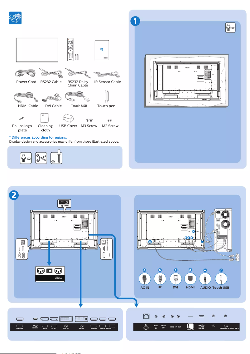 Image de la première page du manuel de l'appareil 65BDL3552T