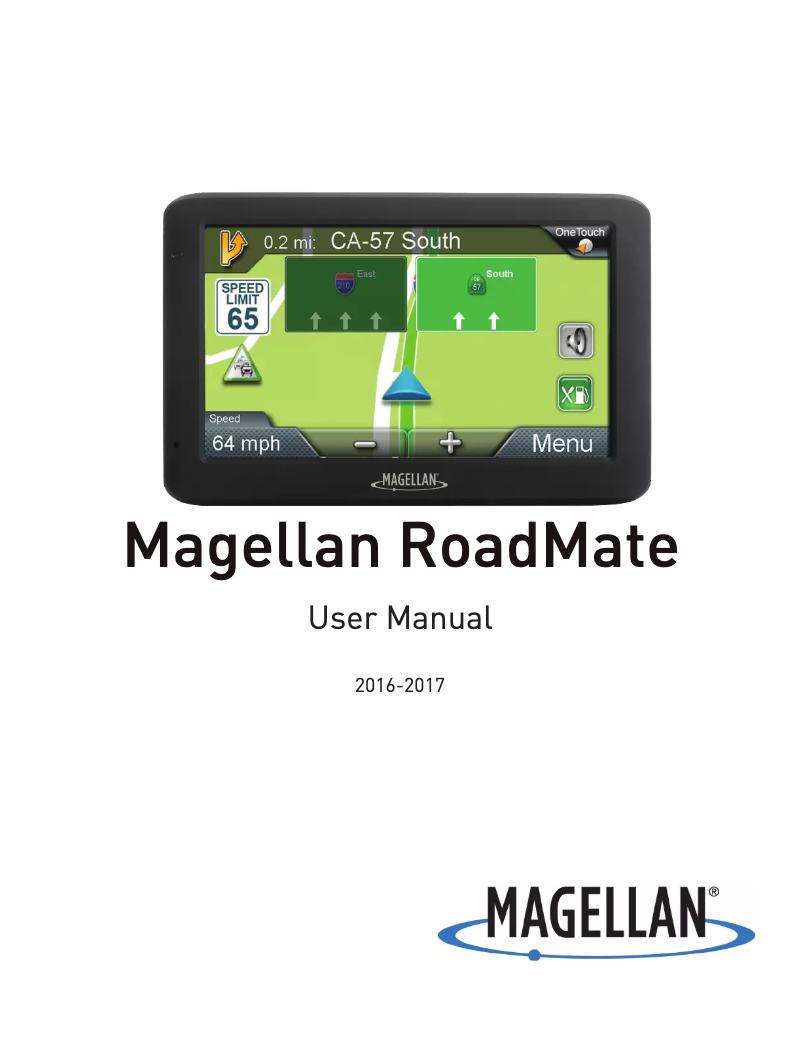 Page n°1 - Manuel utilisateur Magellan RoadMate 2622